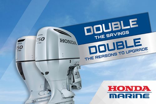 Double the Savings September 2016 with Honda Marine